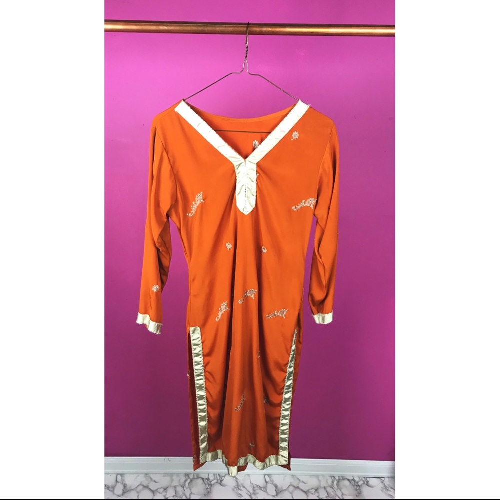 Orange Top Piece - vintage